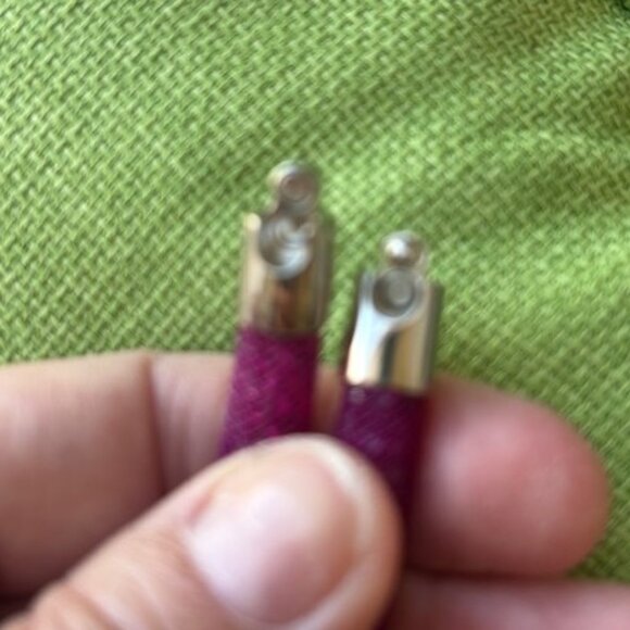 Swarovski Stardust Pink Fuchsia Double Wrap Bracelet/Choker - Picture 9 of 11